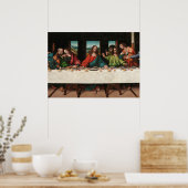 最後の晩餐、1515年～1520年Giampietrino ポスター (キッチン)