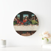 最後の晩餐、1515年~1520年Giampietrino ラージ壁時計 (ホーム)