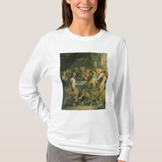 最後の晩餐、c.1630-31 tシャツ (正面)