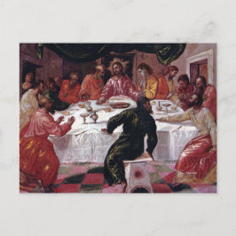 最後の晩餐 – El Greco - c1595 ポストカード