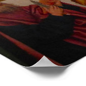 最後の晩餐 – Heinrich Lutzelmann - c1485 ポスター (角)