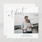 最後の書道写真 セーブザデート (正面/裏面)