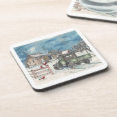 最後の木材の配送 コースター (左側)