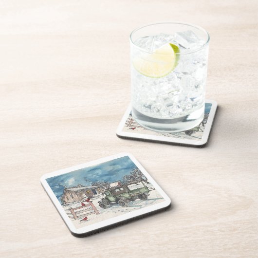 最後の木材の配送 コースター (右側)