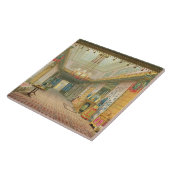 最後の段階の通路か長いギャラリー、f タイル (側面)