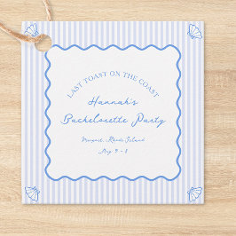 最後の沿岸の青い独身パーティー フェイバータグ