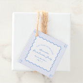 最後の沿岸の青い独身パーティー フェイバータグ (インサイチュ)