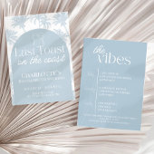 最後の沿岸独身会招待状 招待状