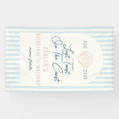 最後の沿岸独身最後のトーストバナー 横断幕 (横)