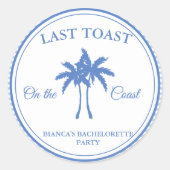 最後の沿岸独身最後のパーティー ラウンドシール (正面)