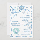 最後の沿岸独身最後の夜 招待状 (裏面)