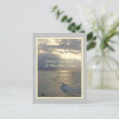 最後の波をキャッチするポストカード、マウイのサーファー ポストカード (スタンド正面)