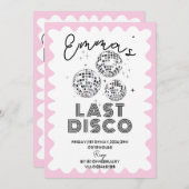 最後の波状ディスコバチェロレッテの旅程 招待状 (正面/裏面)