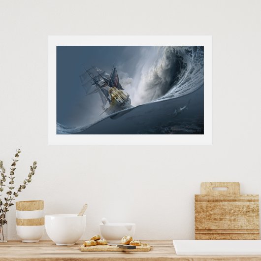 最後の波 ポスター (キッチン)