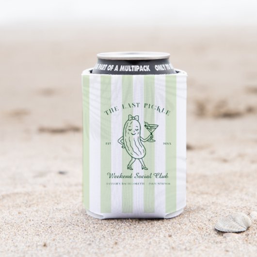 最後の漬物 | かわいいおもしろいバチェロレッテ 缶クーラー