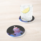 最後の点灯雪だるま コースター (側面)