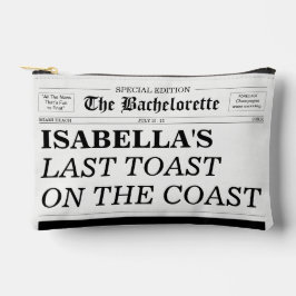最後の独身者新聞　海岸での最後の乾杯 アクセサリーポーチ