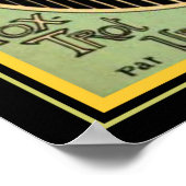 「最後の痙縮」アールデコFoxtrotプリント16x20 ポスター (角)