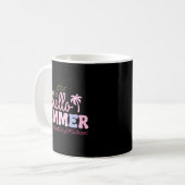 最後の登校日 先生 生徒 こんにちは夏 コーヒーマグカップ (正面左)