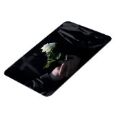 最後の白いバラ マグネット (左側)