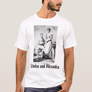 最後の皇帝およびCzarina、ニコラスおよびアレキサンドラ Tシャツ
