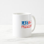 最後の真のアメリカ合衆国の愛国者 コーヒーマグカップ (正面右)