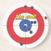 最後の砂岩コースター – （赤） コースター (正面)