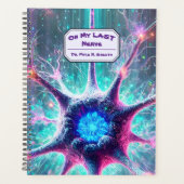 「最後の神経で」科学ユーモアのある生物学 プランナー手帳 (正面)