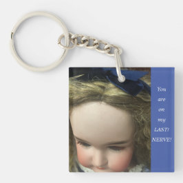 最後の神経アクリルキーチェーン キーホルダー