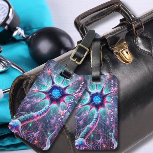 『最後の神経上おもしろい』 ラゲッジタグ