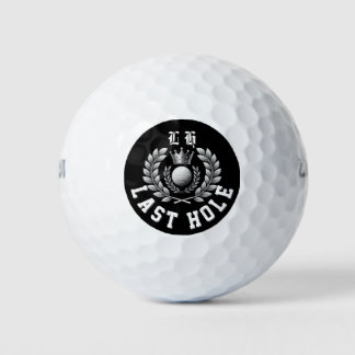 最後の穴 LH モノグラム クラウン & ローレル リース ゴルフボール