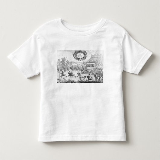 最後の競馬の操業 トドラーTシャツ (正面)