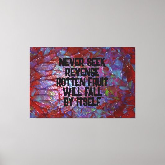 最後の笑いキャンバスの印刷 キャンバスプリント (正面)