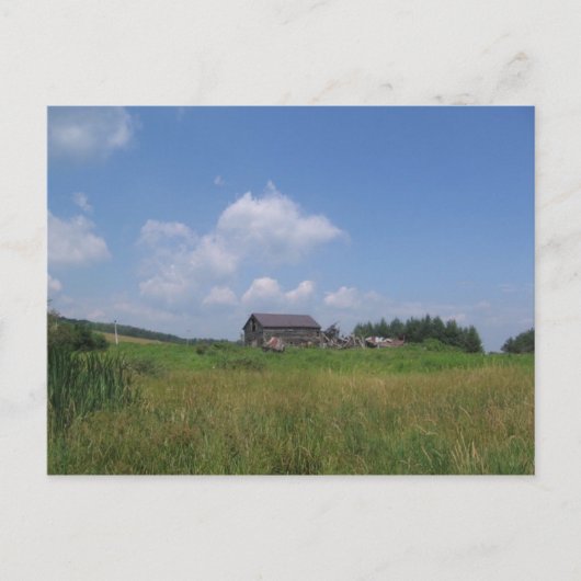 最後の納屋 ポストカード (正面)