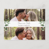 最後の結婚式で2枚の写真ポストカードを保存 ポストカード (正面)