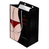 最後の自由 バチェラーパーティー ミディアムペーパーバッグ (裏面アングル)