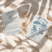 最後の航海のトーストバチェロレッテ週末 招待状