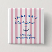 最後の航海　ヴェイルの前の花嫁修行ボタン 缶バッジ (正面)