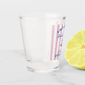 最後の航海 ヴェールの前のバチュロレッテ ショットグラス (左)