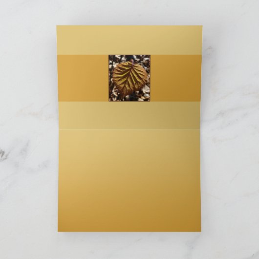 最後の葉 カード (内部)