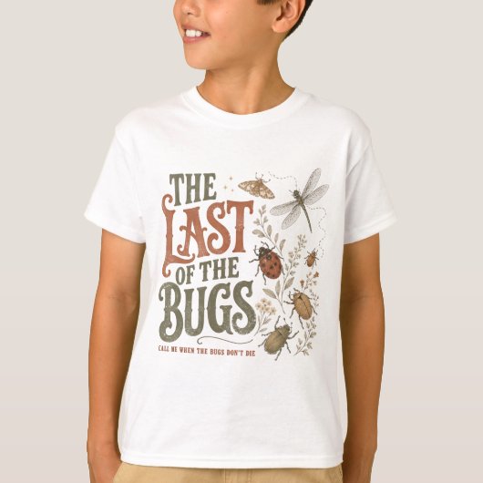 最後の虫たち Tシャツ (正面)