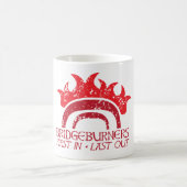 最後の記章2のBridgeburners最初に コーヒーマグカップ (中央)