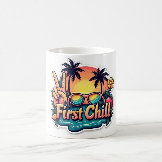 最後の鐘の最初のGroovyマグカップ コーヒーマグカップ (中央)