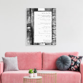 最後の静かな場所 キャンバスプリント (インサイチュ (リビング))