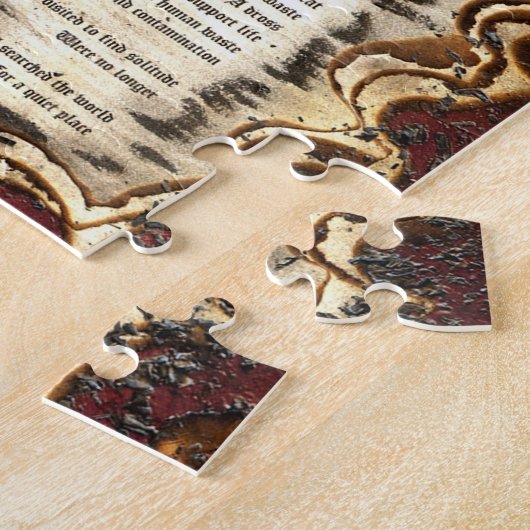 最後の静かな場所 ジグソーパズル (側面)