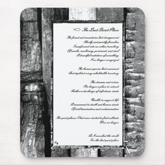 最後の静かな場所 マウスパッド (正面)