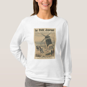 最後の風車の1つの下の引き Tシャツ