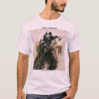 最後の騎士の中世の独身の騎士の戦いTシェル Tシャツ
