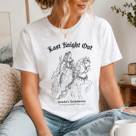 最後の騎士は中世のバチェラー・パーティー Tシャツ