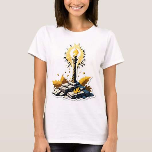最後の魔法の後 Tシャツ (正面)